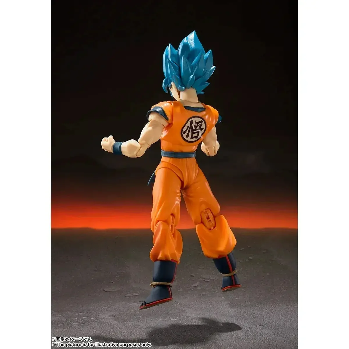 

Bandai S.H.Figuarts SHF Dragon Ball Super Saiyan God Son Goku Фигурка Модель Коллекция Игрушка в подарок