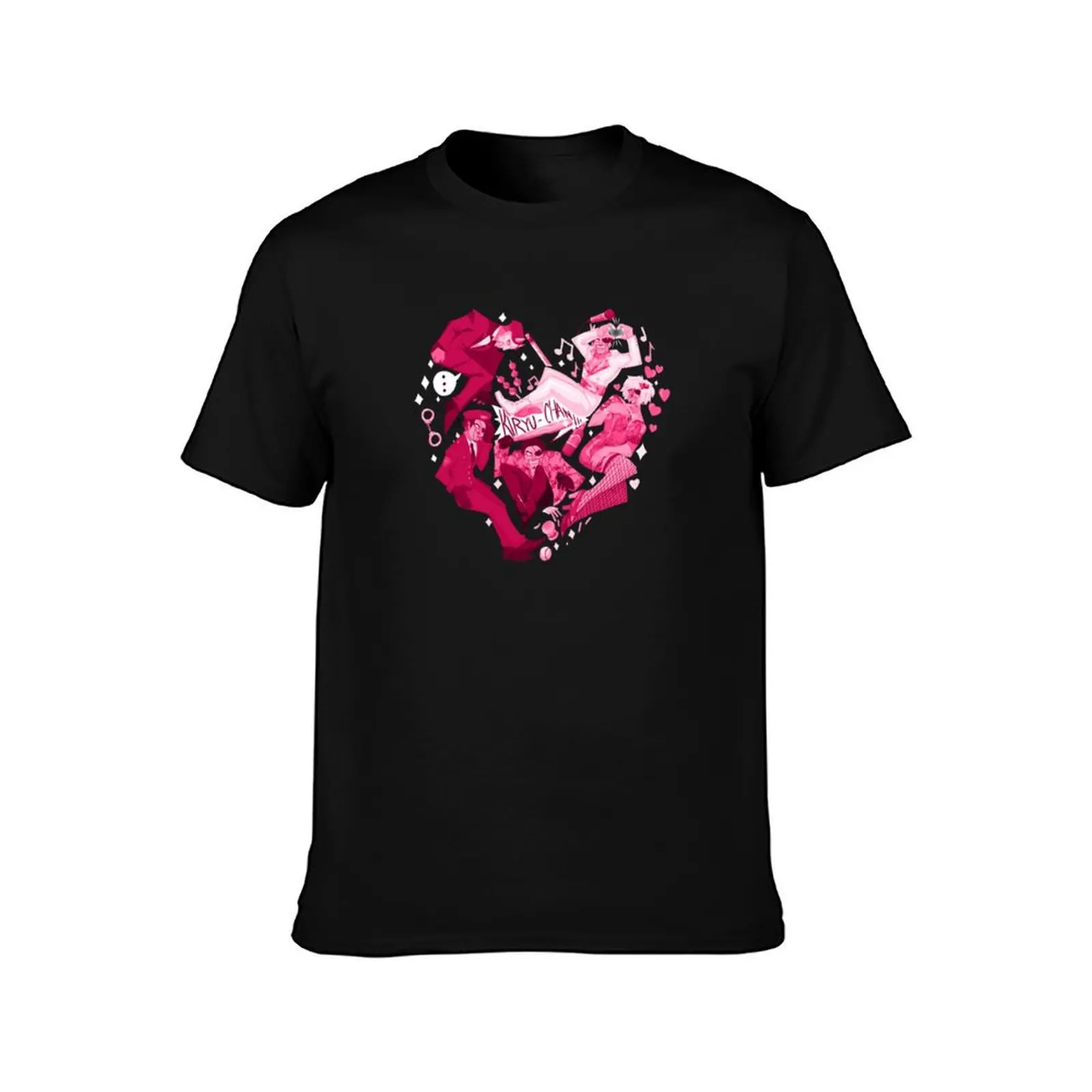 Kiryu Kazuma T-Shirt Summer Casual Cotton Tee Oversized Streetwear Tops Vintage Graphic Print Loose Fit Short Sleeve