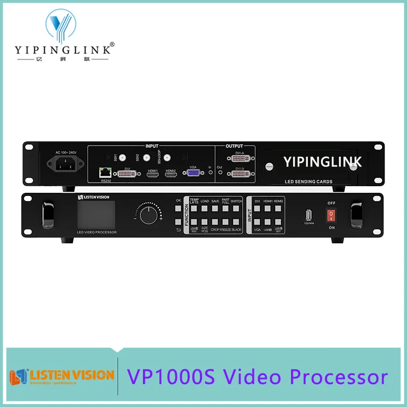 Listen VP1000S Video Processor With SDI Input For Commercial RGB LED Video Wall