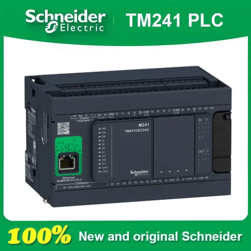 

Original Schneider TM241 PLC TM241CEC24R TM241CEC24T TM241CEC24U TM241CE40R TM241CE40T TM241CE40U TM241C40R TM241C40T TM241C40U