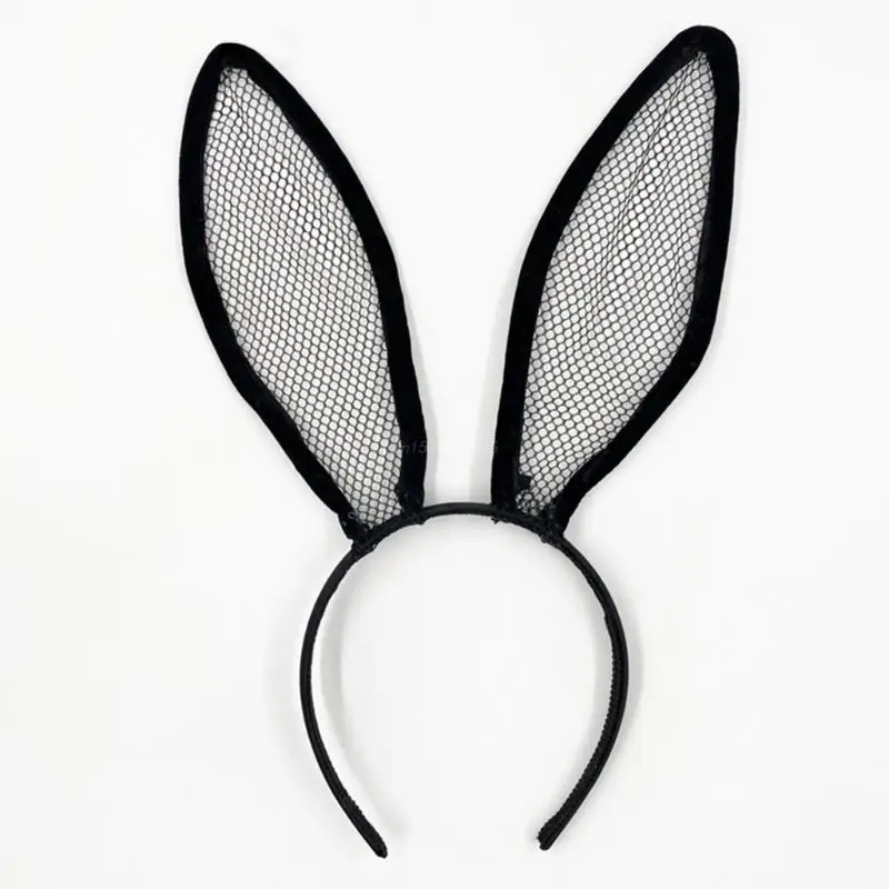 Bunny Ears Headband for Women Girls Halloween Christmas Party Fancy Dress Hairband Fashion Cosplay Accessories