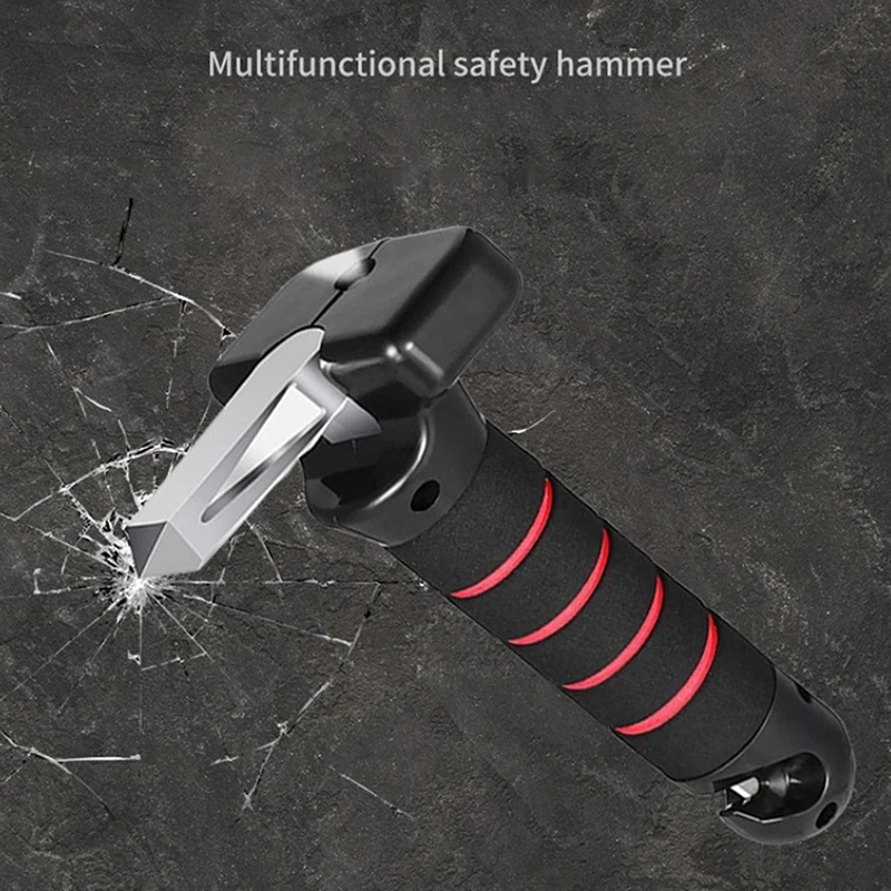 مقابض مساعدة باب السيارة المحمولة لكبار السن متعددة الوظائف قاطع حزام الأمان لكبار السن كسارة نافذة محددة #2