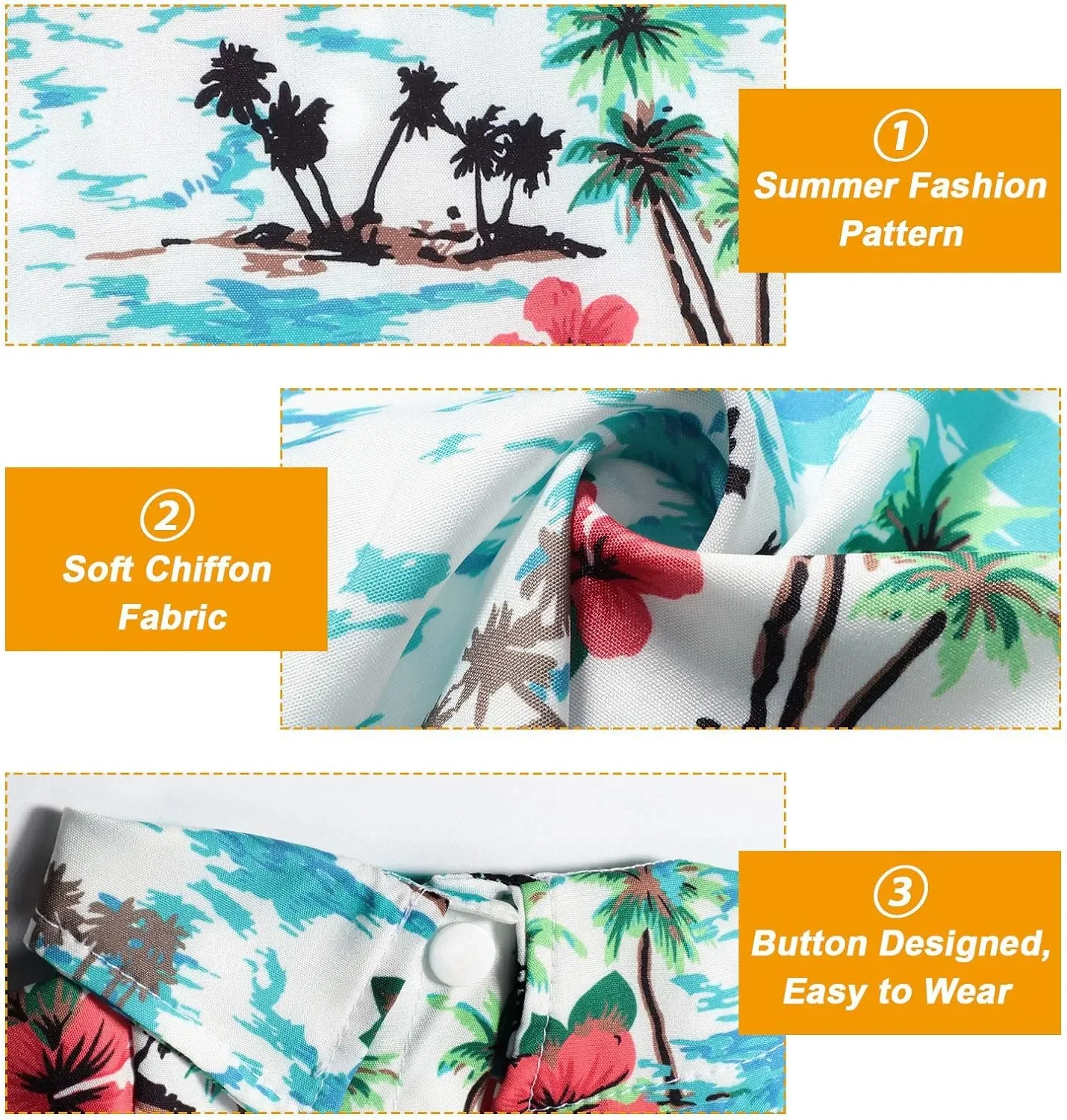 الحيوانات الأليفة الصيف تي شيرت هاواي نمط تنفس الكلب الشاطئ قميص الحيوانات الأليفة الملابس بلوزات كول شجرة جوز الهند الأناناس الكلب قمصان القط P