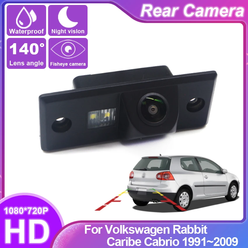 Special car CCD Full HD Night Vision Waterproof High quality RCA For Volkswagen Rabbit Caribe Cabrio 1991~2006 2007 2008 2009