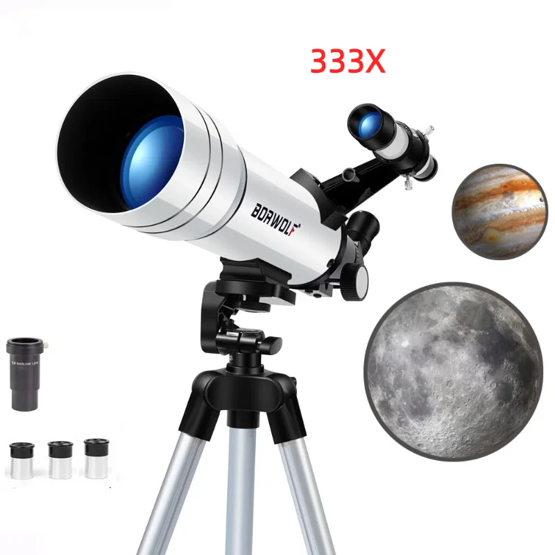 

BORWOLF 40070 Astronomical Telescope High Magnification High-definition Professional Stargazing and Lunar Observation Telescope