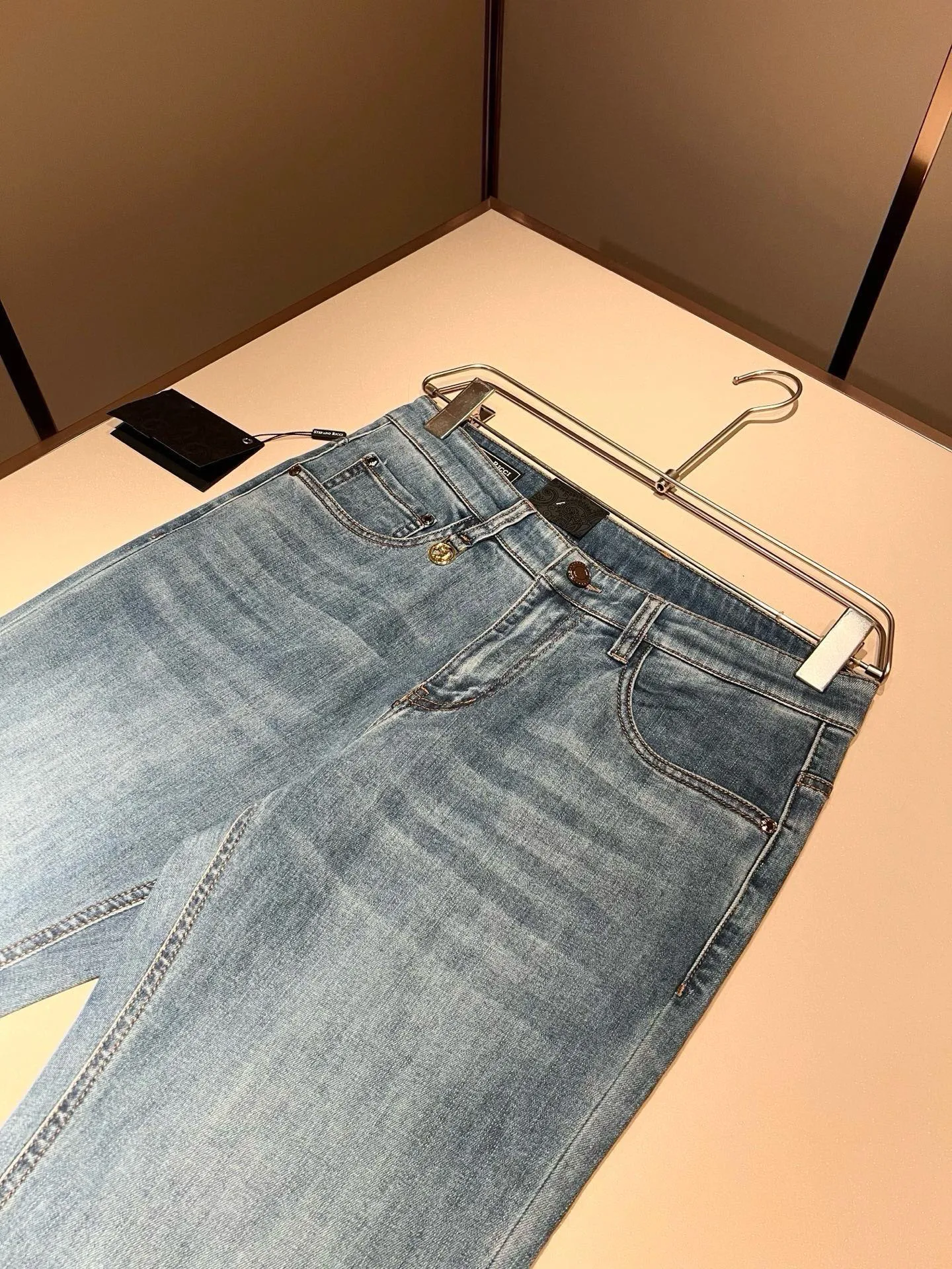SIJITONGDA2026 Men's Autumn/Winter New Boutique Casual Jeans, Sizes 29-40