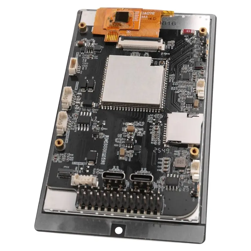X12A-ESP32P4 Development Board 4.3-Inch 480X 800 IPS Capacitive Touch Screen ESP32-C6 Development Board