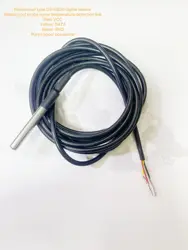 DS18B20 1m 2m 5m 10m digital temperature sensor Probe Water temperature detection wire stainless steel package waterproof type