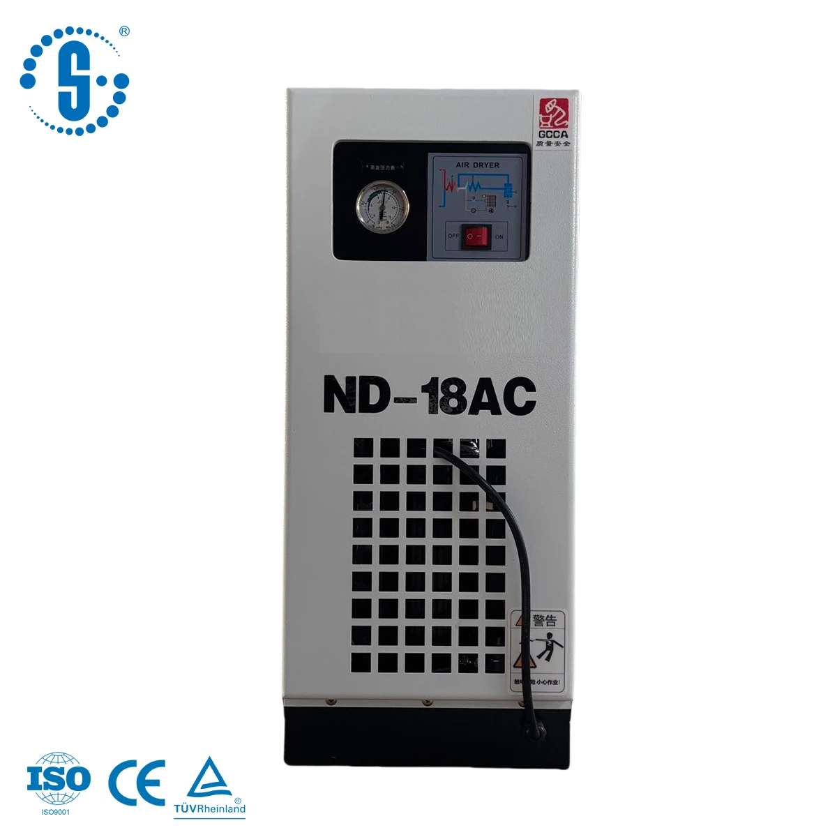 High Temperature Air Cooled Air Dryer SCD-18AC Custom Manufacturing And Prompt Overseas Shipping