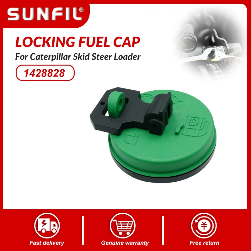 

Locking Fuel Cap Replace 1428828 2010330 2849039 Fits for Caterpillar Skid Steer 216B 226B 236B 242B 246B 247B 252B 262B 277B