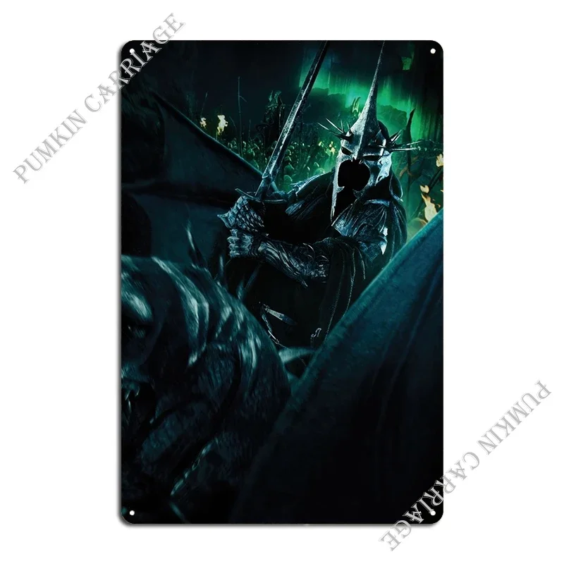 Witch-King Of Angmar Metal Signs Club Cave Living Room Classic Tin Sign Poster