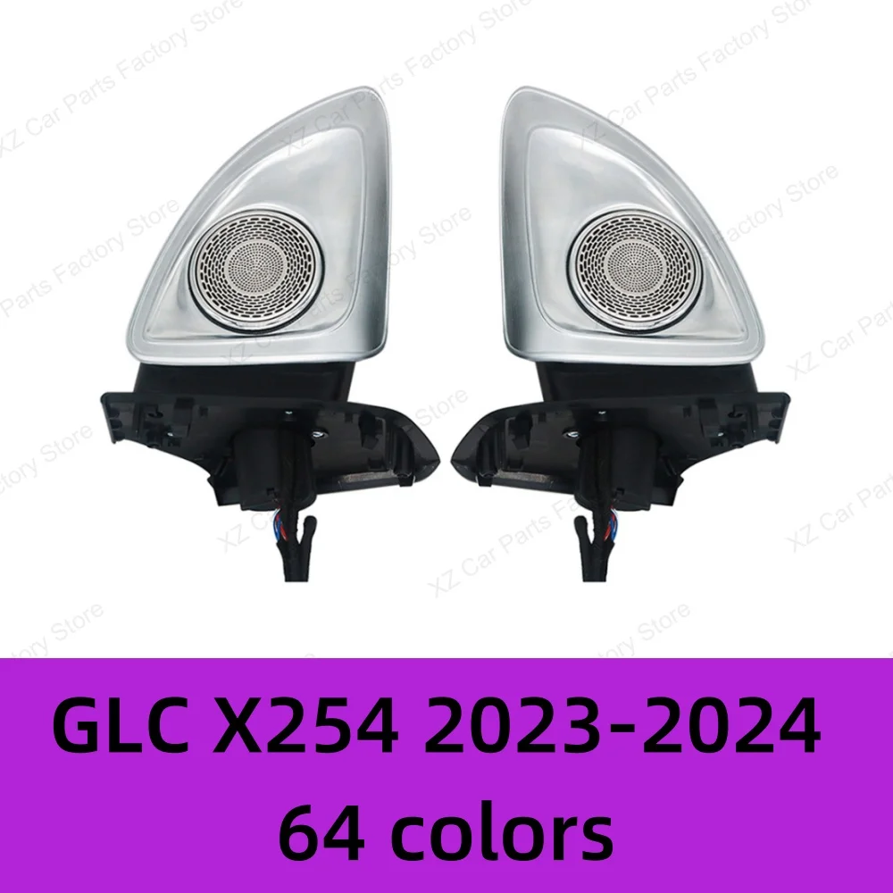 Für Mercedes-benz 4d Rotierenden Hochtöner C Glc E S-klasse W213 W205 W222 W223 X253 RGB Led leuchtende Auto Lautsprecher Horn Refit