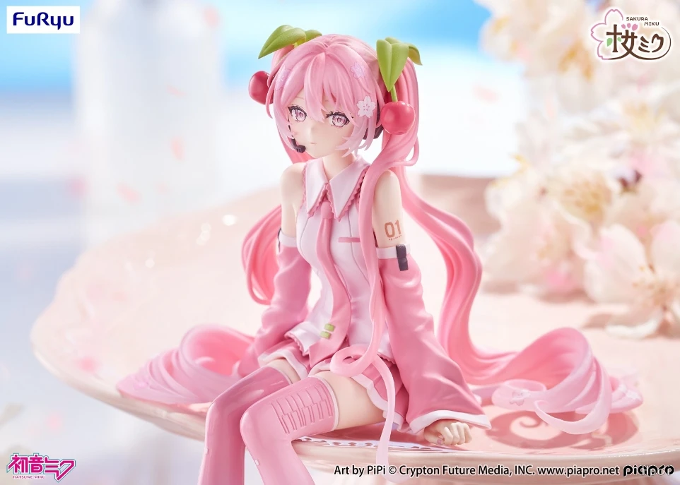 【Pre-sale】FuRyu Noodle Stopper Piapro Sakura Miku 2026 Model Classic Anime Toys