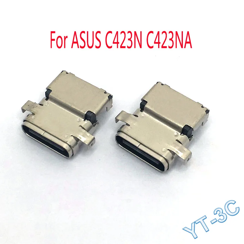 2PCS Neue Für ASUS C423N C423NA USB C USB 3,1 Typ-C USB Lade Buchse Port Stecker DC power Jack Stecker