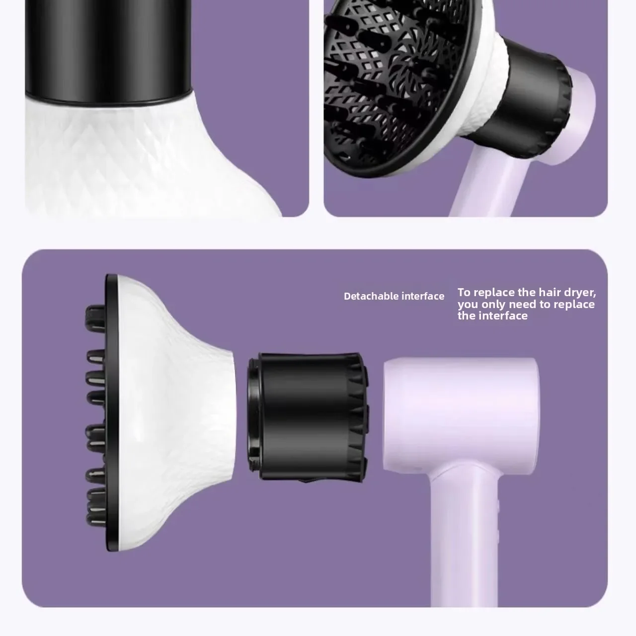 New 1pcs for Xiaomi hair dryer curly hair hood H100/H701H500/H501/H300