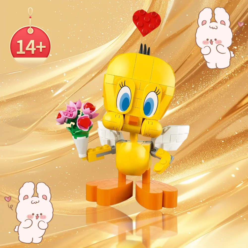 

2025 НОВЫЕ наборы строительных блоков Sweetheart Bird, совместимые с частицами 40824, подходящие для рождественских подарков