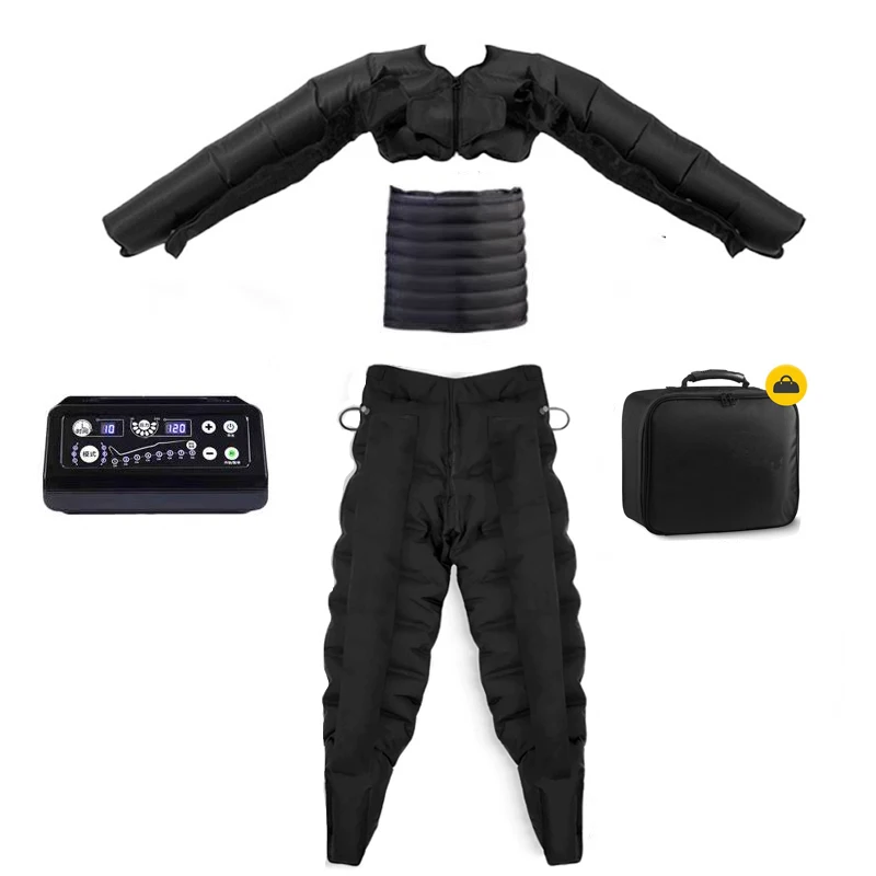 Air Relaxation Circulation Compression Therapy Recovery Full Body Massager Air Compression Boot Leg Lymphatic Drainage Massager