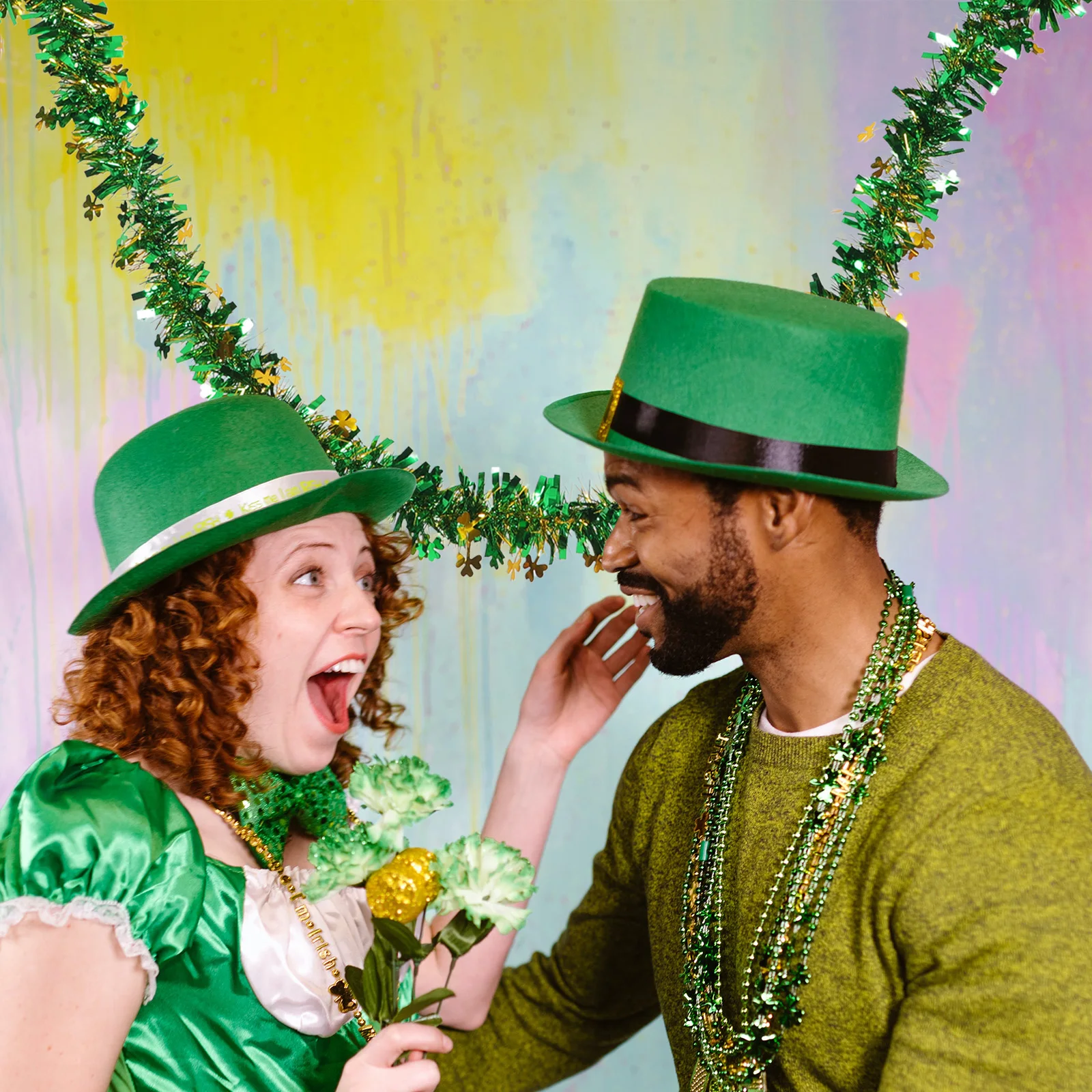 

Festival Hanging Adorn Party Tinsel Garland Decor St Patricks Day Decoration Reliable Long Time Quality Assurance