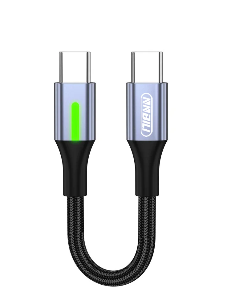 NNBILI 0,25 m 0,5 m kurzes Typ C-zu-USB-C-Kabel, schnelles Aufladen für iPhone 16 15 Xiaomi Samsung Huawei Power Bank USB C-Datenkabel