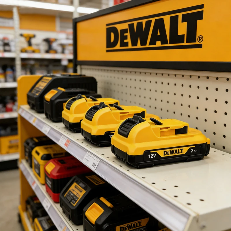 

2026 DEWALT lithium-ion battery, dewalt 12V xr max LED battery, 2.0Ah , DCB125, DCB124, DCB122, DCB127 power tool batter