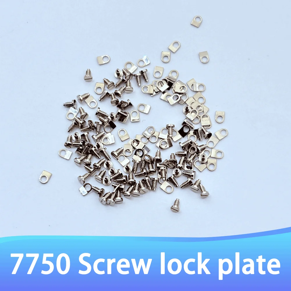 

Watch Accessories Fixing Sheet Suitable for 7750 Movement Fixing Screws 10 Pairs (10 Screws + 10 Locking Sheets)