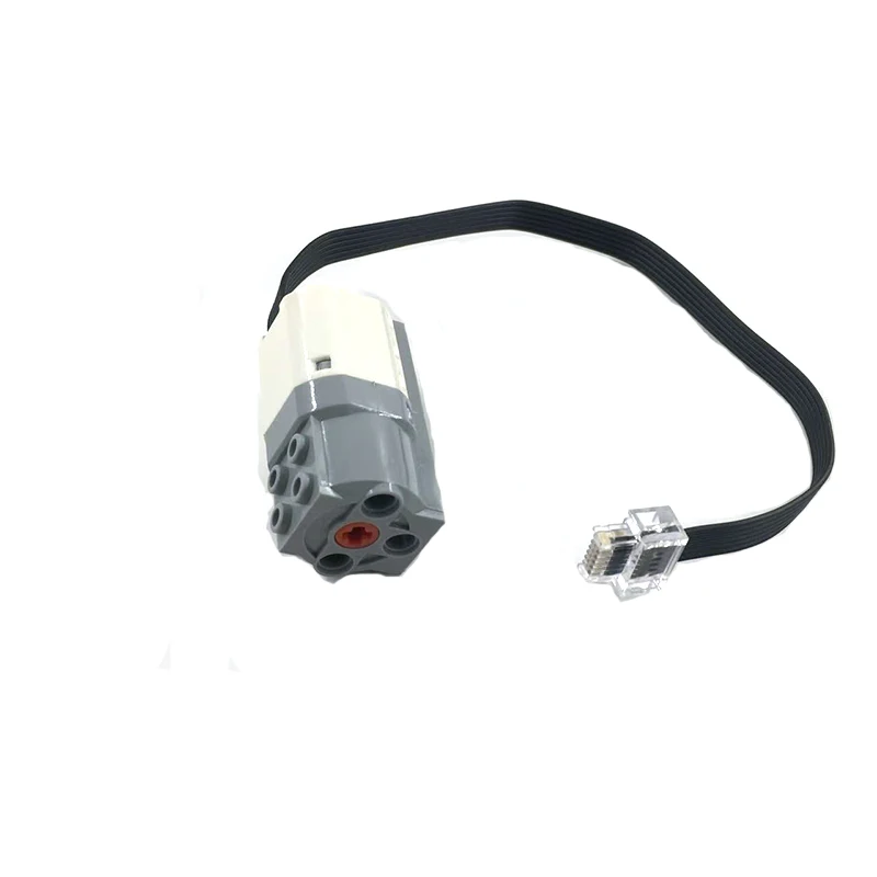 1 Uds. Motor lineal medio Simple para 45300 45303 PF Compatible con Wedo2.0 bloques de construcción educativos función de potencia ladrillos Juguetes