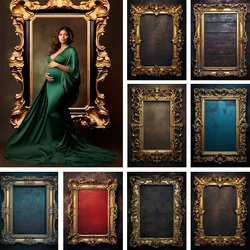 Mehofond Photography Background Retro Frame Texture Wall Adult Birthday Wedding Maternity Portrait Decor Backdrop Photo Studio