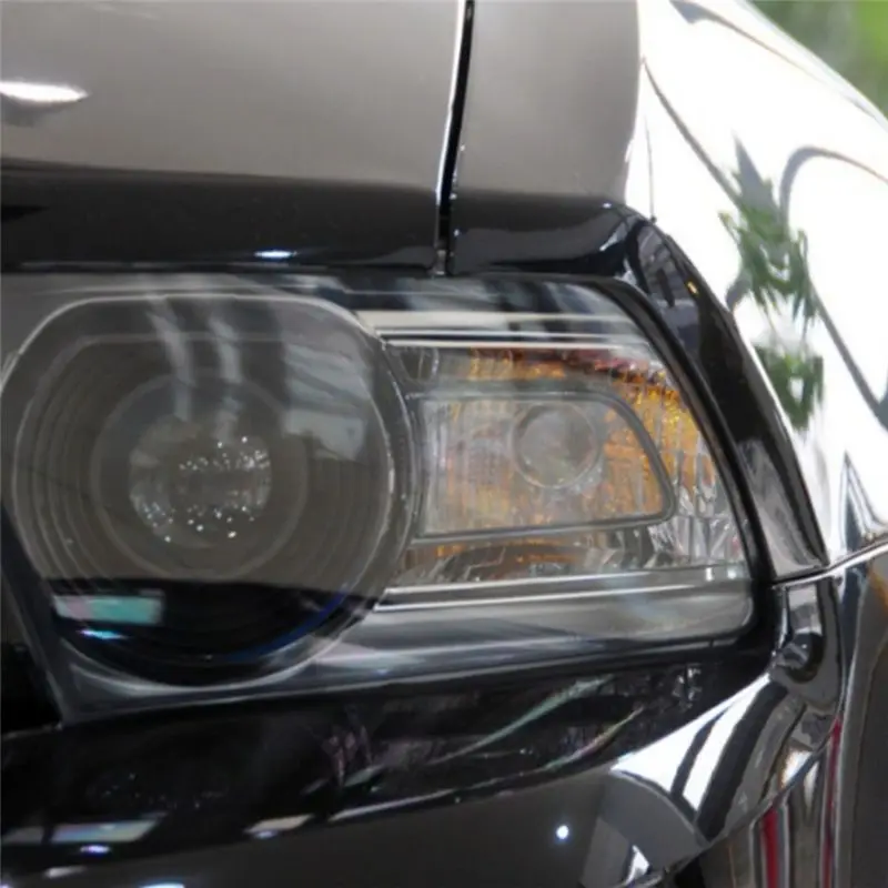 Excellent-Car Headlight Shell Lamp Shade Transparent Lens Cover Headlight Cover For Ford Mustang 2010-2013 Left