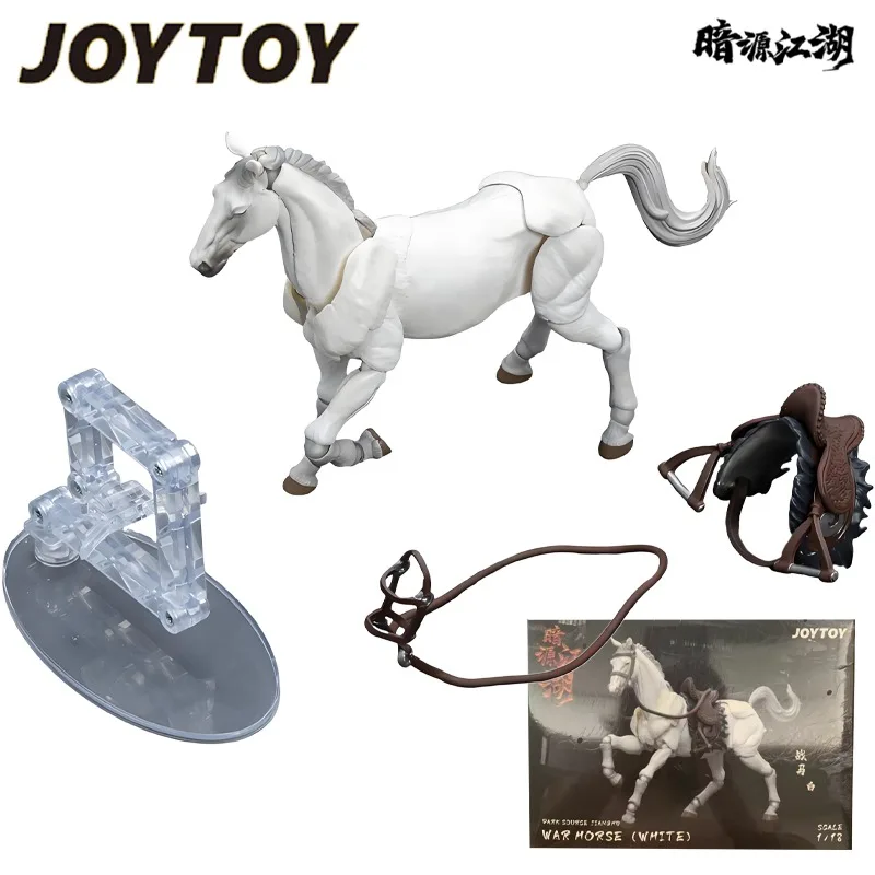 JOYTOY véritable Source sombre série Jianghu Jianghu 1/18 série cheval foncé cheval brun cheval blanc plastique modèle mobile garçons cadeau