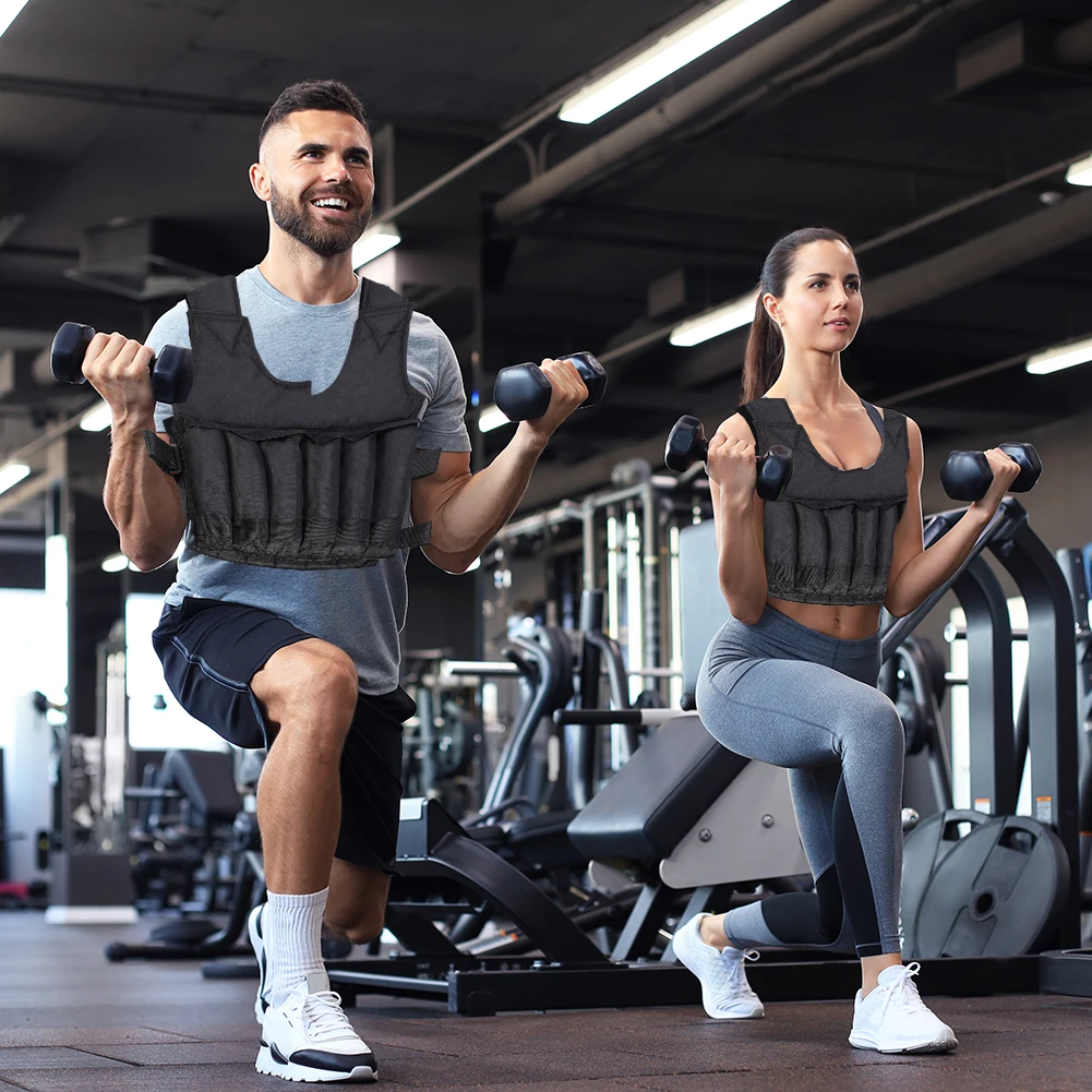 Skelcore Gilet lesté pour homme et femme – Gilet de musculation pour l'entraînement, le cardio, la marche, le jogging et la course à pied, gilet de musculation pour homme et femme