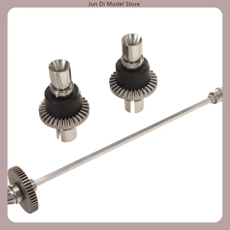 MJX 1/14 1/16 RC Car Powder Alloy Gear Central Shaft Differential Set For 14301 14302 14303 14304 Upgrade Parts