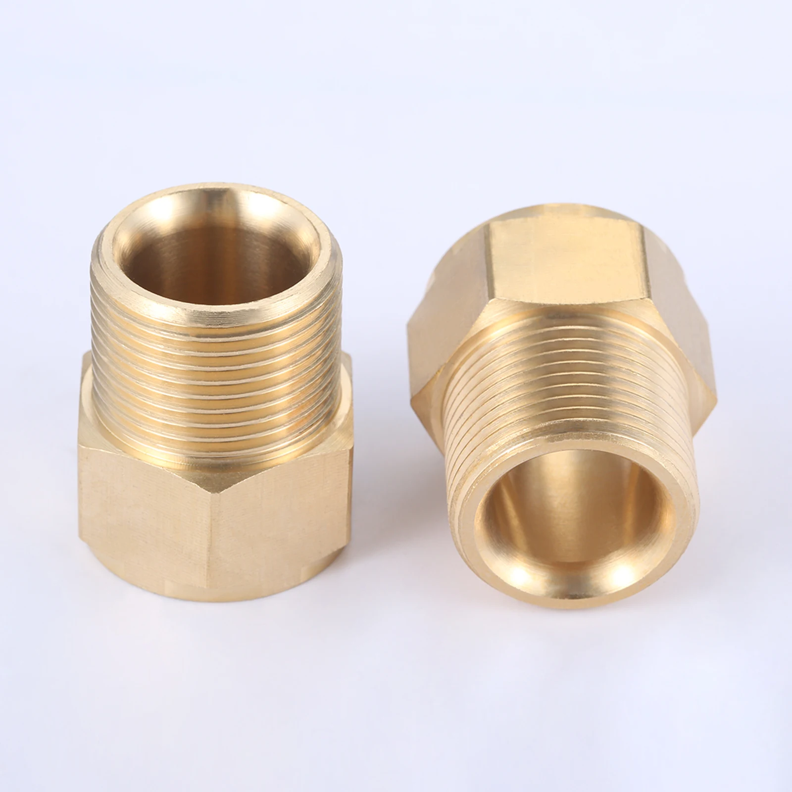 1PC Brass M22 Male * M22 Female Hose Coupling Adapter Quick Fitting Connector for HD HDS High Pressure Spray Washer Nozzle