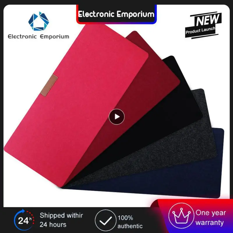 Easy Edition Extra Large Mouse Mat Natural Felt Non Slip Anti Friction Mouse Mat Brand New Office Table Rubber Mat