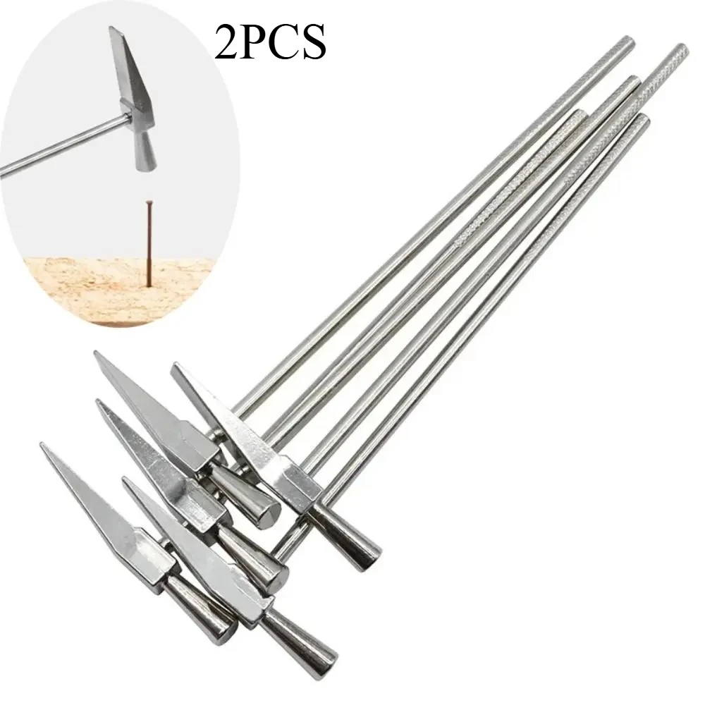 2Pcs Mini Hammer Advanced Jewelry Maintenance Watch Repair Tool Portable Comfort Kalimba Tuning Jewelry Trimming Small Hammer