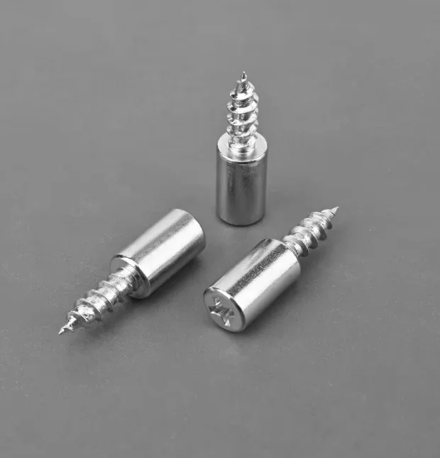 Self Tapping Screw Wardrobe Shelf Support Pegs with Non-Slip Sleeve Layer Plate Holder Septum Brackets for Fixed Installation