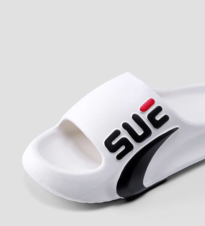 Sommer-Slipper für Herren – Neue rutschfeste Hausschuhe mit dicken Sohlen für Innen- und Außenbekleidung, Zuhause, Badezimmer und Sport – Detail 5