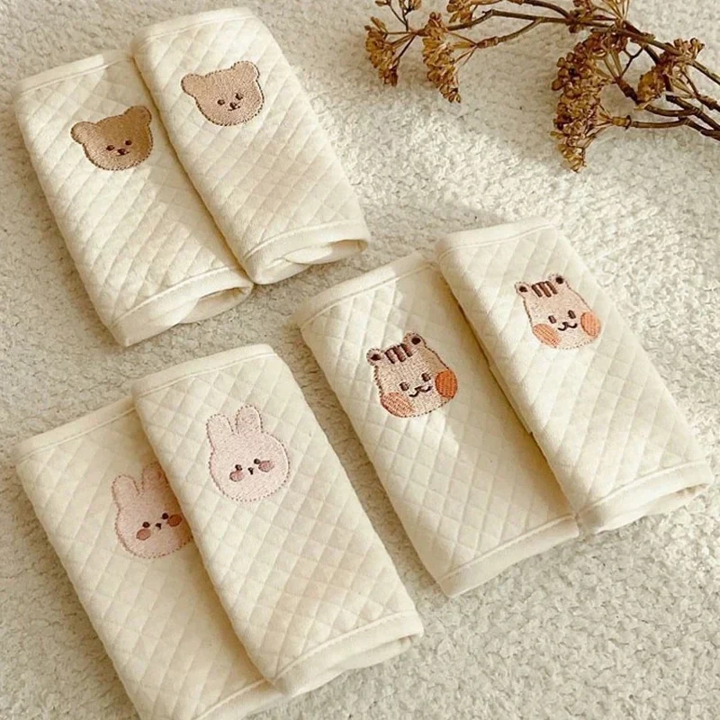 Baby Car Seat Belt Shoulder Protect Cover Children\'s Cartoon Seat Baby Strap Cover Anti-Wear Prevent Strangulation Cover