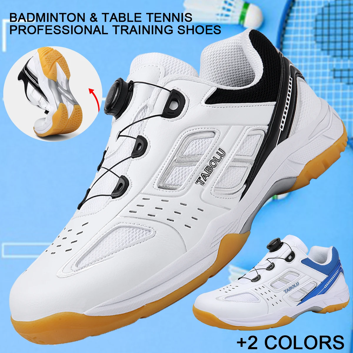 

Новые мужские и женские туфли для настольного тенниса, спортивная и Уличная обувь, Бадминтонная обувь, обувь для пар, профессиональная тренировочная обувь