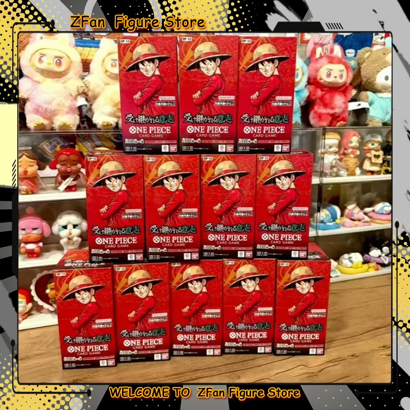

2025 New BANDAI One Piece OPCG TCG Game Card Japanese Version Original Packaging OP13 Carrying on His Will Collection Card Gift