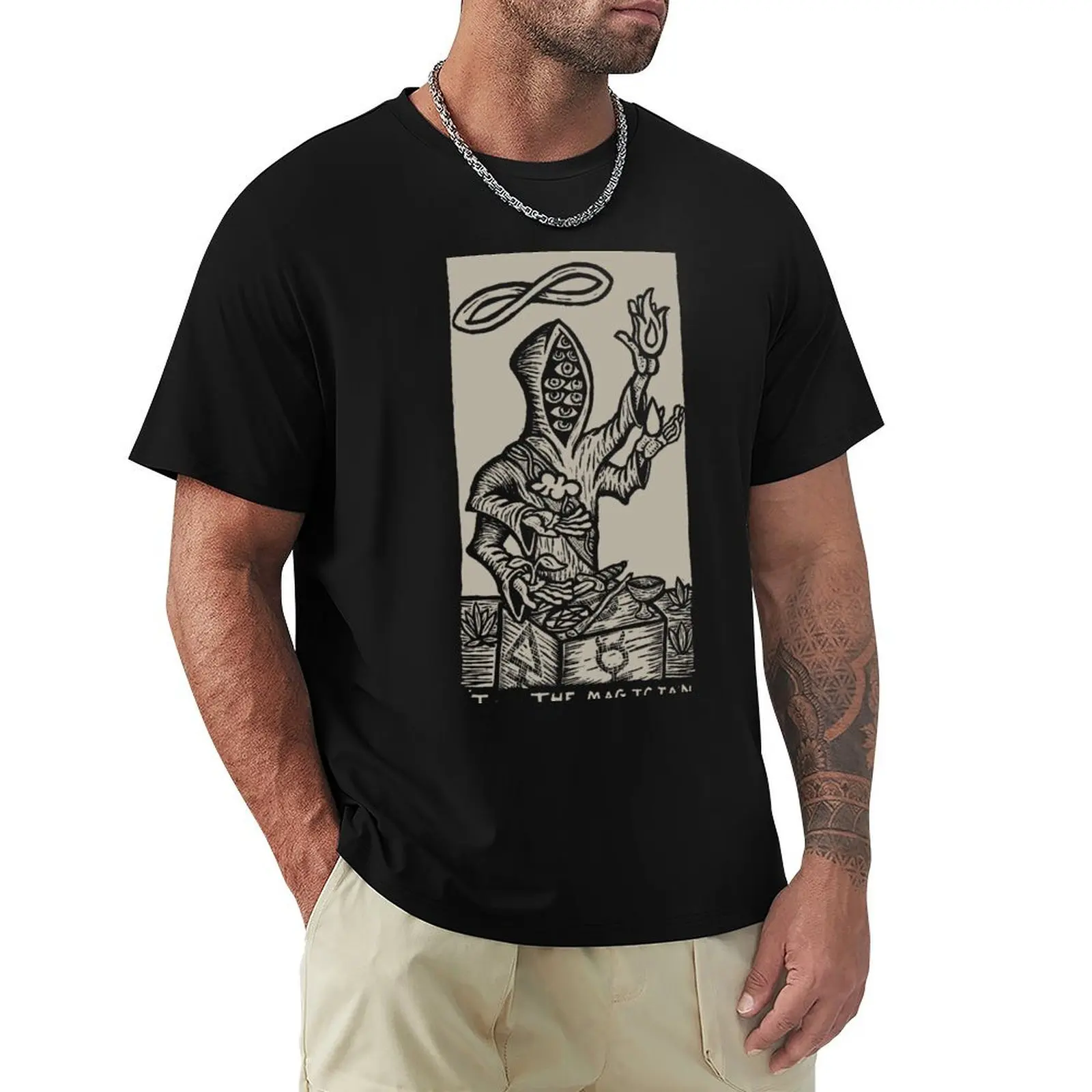 I THE MAGICIAN T-Shirt Breathable Workout Short Sleeve Top