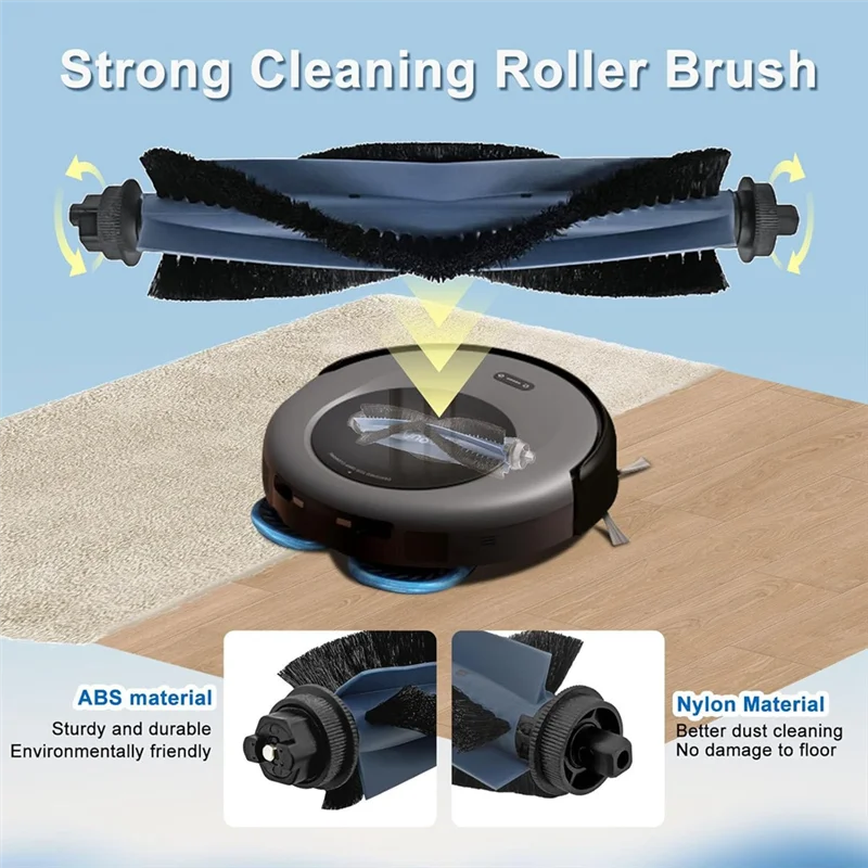 A74G-запасные части для Eufy Omni C20, детали для пылесоса, основные боковые щетки, фильтры HEPA, мешки для швабры