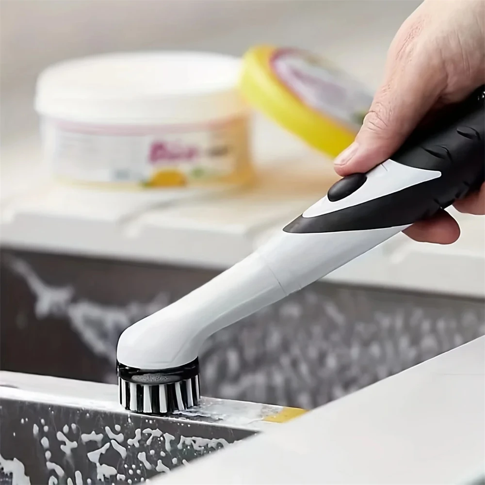 4PCS Cleaning Brush Soft bristled Kitchen Bathroom Gaps Corner Tile Cleaning Tool Brush Household Multifunctional Scrubber image 3