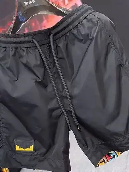 

Faionable Breathable Qui Dry Lightweight Men's Casual orts Five-Point Pants Straight Leg Loose Fit Summer New Sle