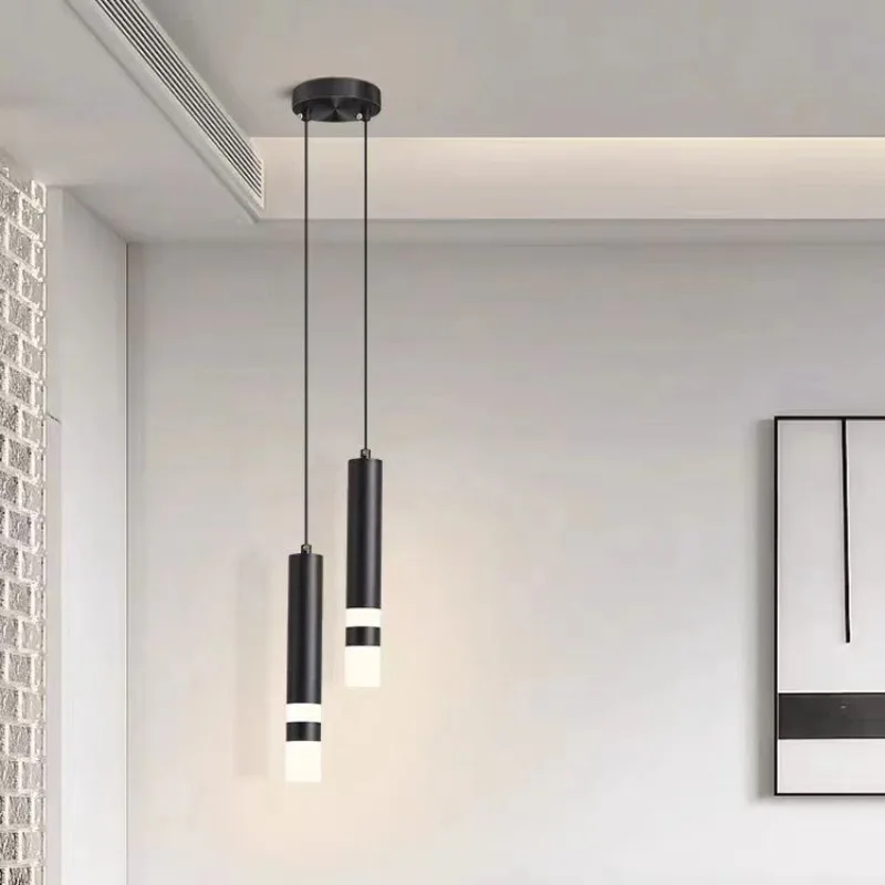 

Modern Minimalist Luxury Long Cord Single Head Pendant Light Creative Design for Bedroom Bedside Sofa Side Living Room LED