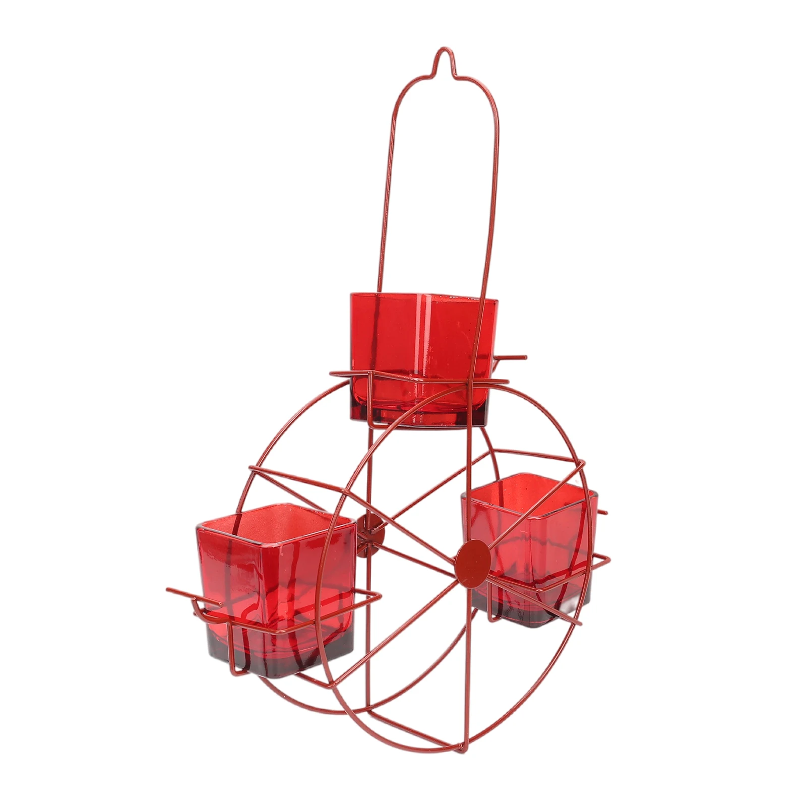 

Ferris Wheel Hummingbird Feeder Creative Birds Food Storage Tool For Outdoor Garden Courtyard Decoration