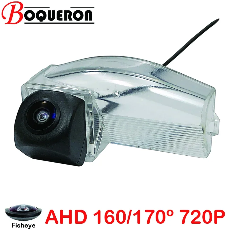 Fisheye 170 Degree 1280x720P AHD Car Vehicle Rear View Reverse Camera for Mazda Axela 2 Demio 3 Sedan / Hatchback