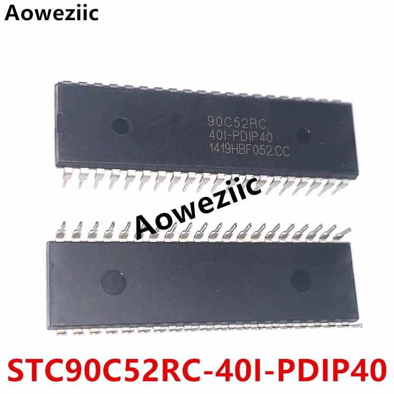 STC90C52RC-40I-PDIP40 90C52RC in-line DIP-40 microcontroller microcontroller chip