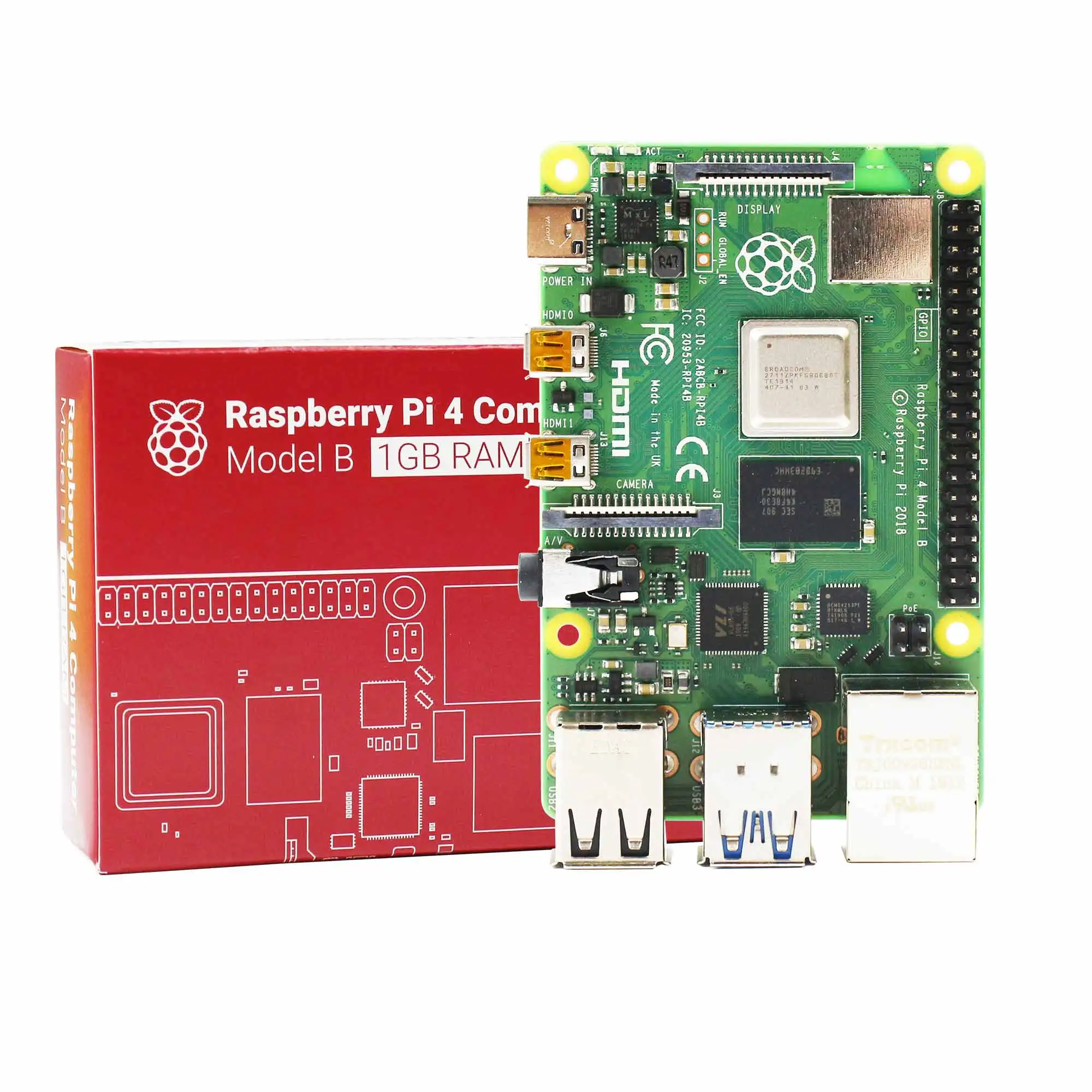 معدات RPi ديف مع محول الطاقة ABS قارئ بطاقة TF بالوعة الحرارة التوت Pi 4 نموذج B مجلس 2GB 4GB 8GB RAM CPU 64 بت 1.5Ghz