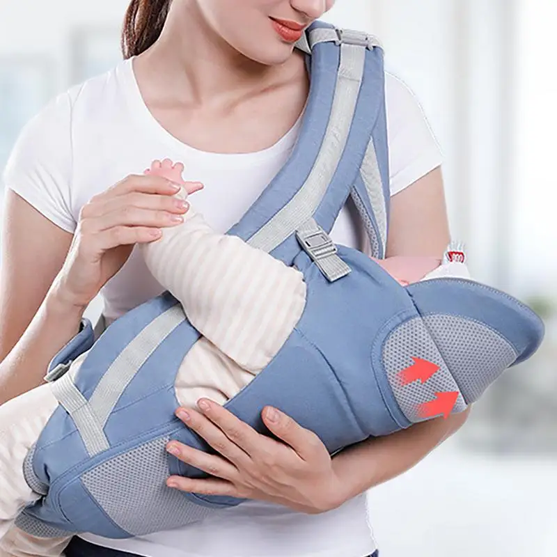 Newborn Ergonomic Baby Carrier Backpack Infant Baby Hipseat Carrier Front and Back Ergonomic Kangaroo Baby Wrap Sling