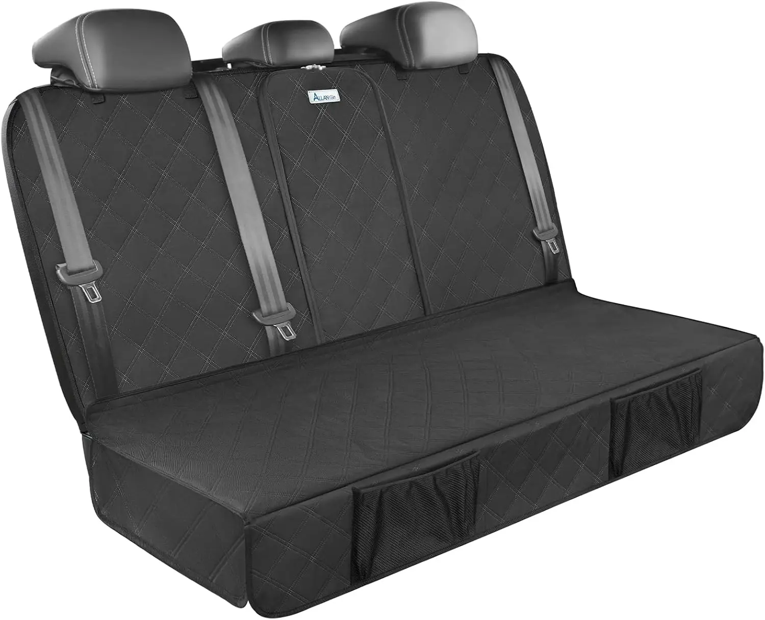 

Водонепроницаемый чехол для заднего сиденья автомобиля для собак с нескользящим основанием, подходит для большинства легковых автомобилей и внедорожников, обеспечивает защиту для питомца и семьи.